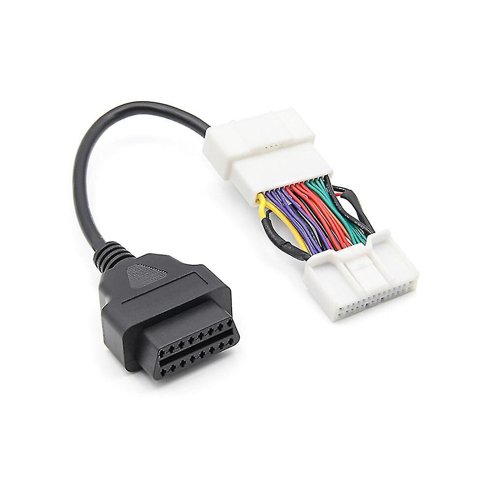For Tesla- Model 3 Y Connector Adapter Obd To Obd2 16Pin Car Scanner Tool Cable- 8994439663580