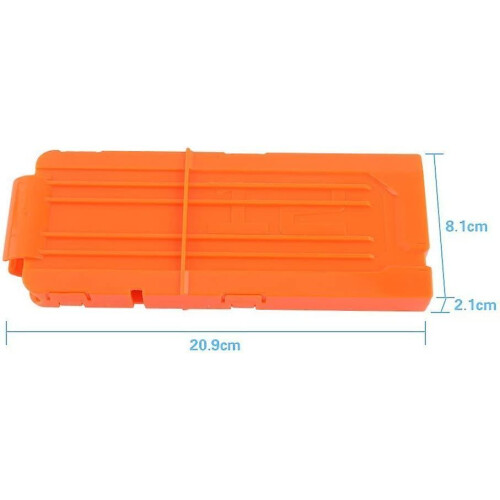 Zk-2pcsdart Quick Reload Clip Charger Medium: Loadable12send 2