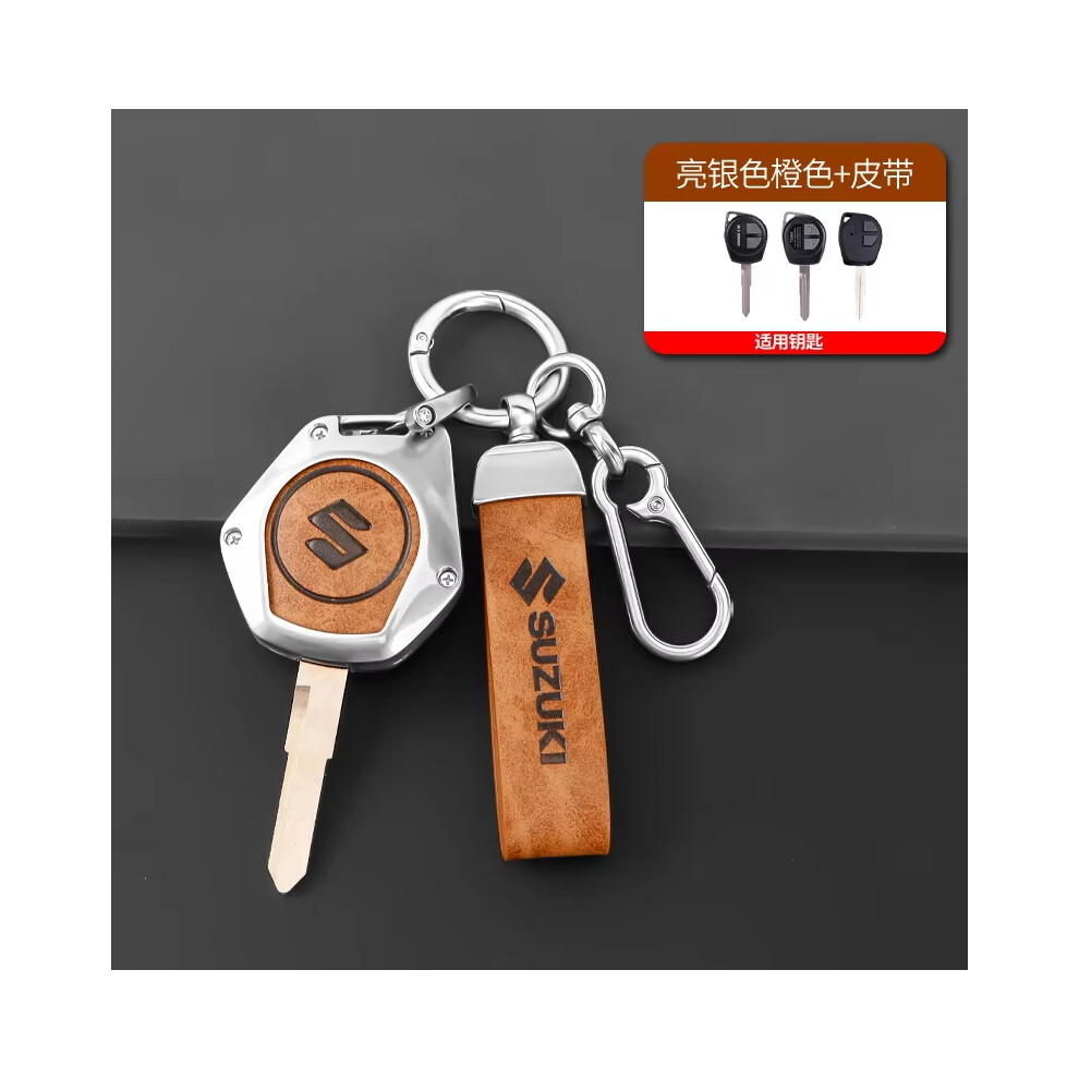 Photos - Remote control  2 Buttons Car Key Case Cover Protection Shell For Suzuki SWIFT SX4 Liana Aerio Jimny Samurai Amagatarai Gr(D-silver orange)