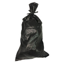 10x Yuzet Black Sandbag Polypropylene Woven UV Proof Rot Proof- Empty