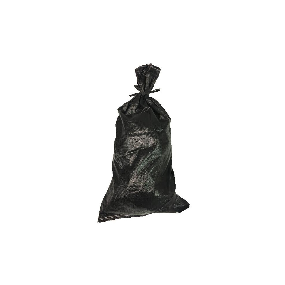 Yuzet 10X Black Sandbag Polypropylene Woven Uv Proof Rot Proof- Empty