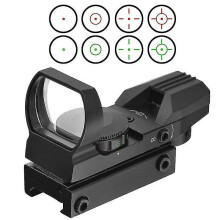 11mm Holographic Red Green Dot Sight Reflex Tactical Scope Mirror Reflective Sight-n02