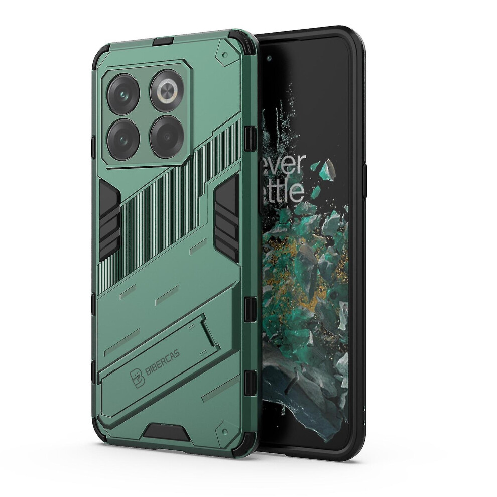(Green) Punk Armor Pc Tpu Case For Oneplus 10T 5G Green 8994439612472