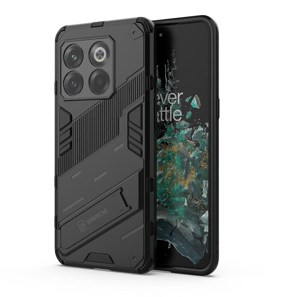 (Black) Punk Armor Pc Tpu Case For Oneplus 10T 5G Black 8994439612502