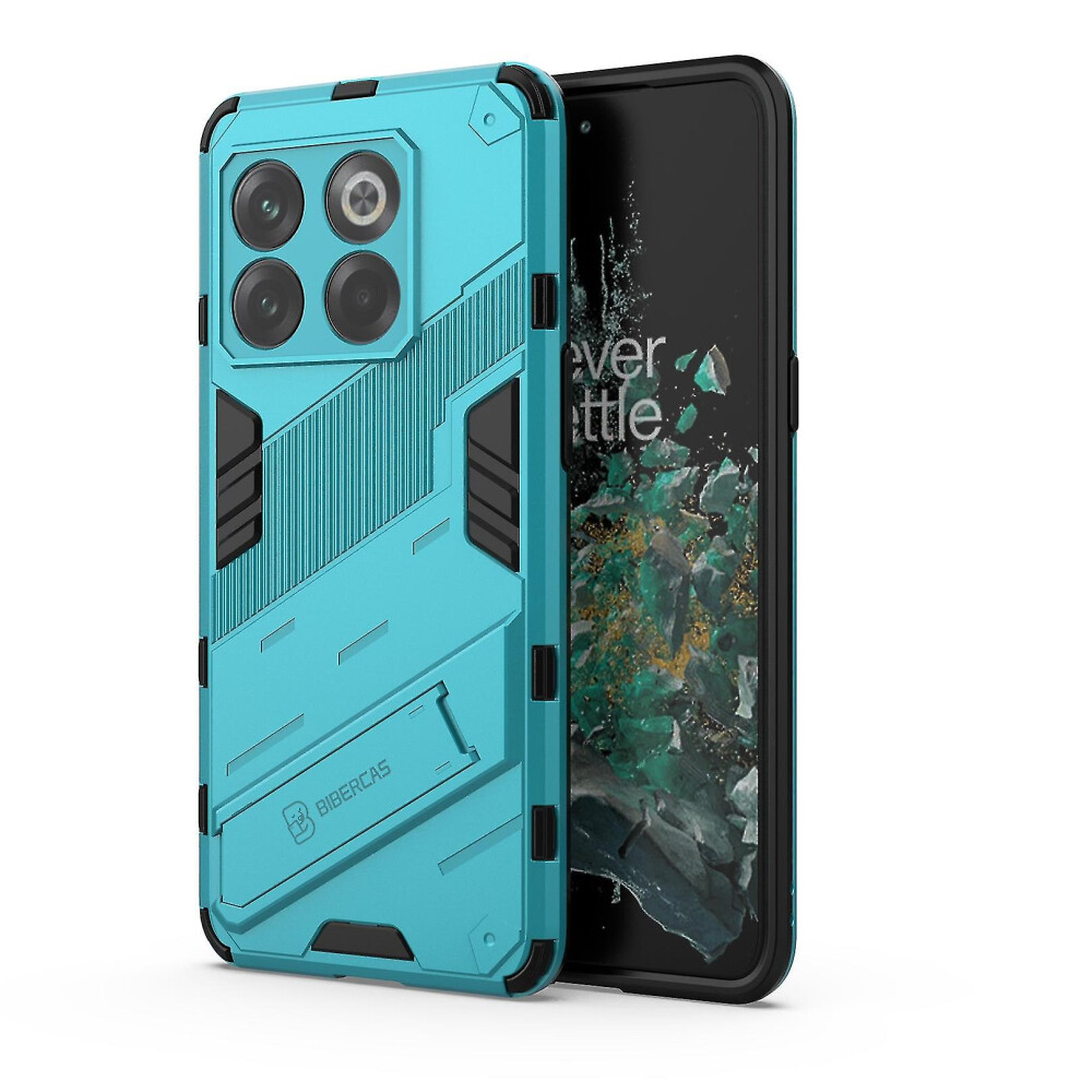 (Blue) Punk Armor Pc Tpu Case For Oneplus 10T 5G Blue 8994439612540