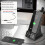 (American Standard) Alarm Clock Smart Wireless Charging Alarm Clock Bluetooth Speaker Multi-function Radio Desktop Creative USB Mini Clock Sound 9