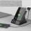 (European Standard) Alarm Clock Smart Wireless Charging Alarm Clock Bluetooth Speaker Multi-function Radio Desktop Creative USB Mini Clock Sound 6