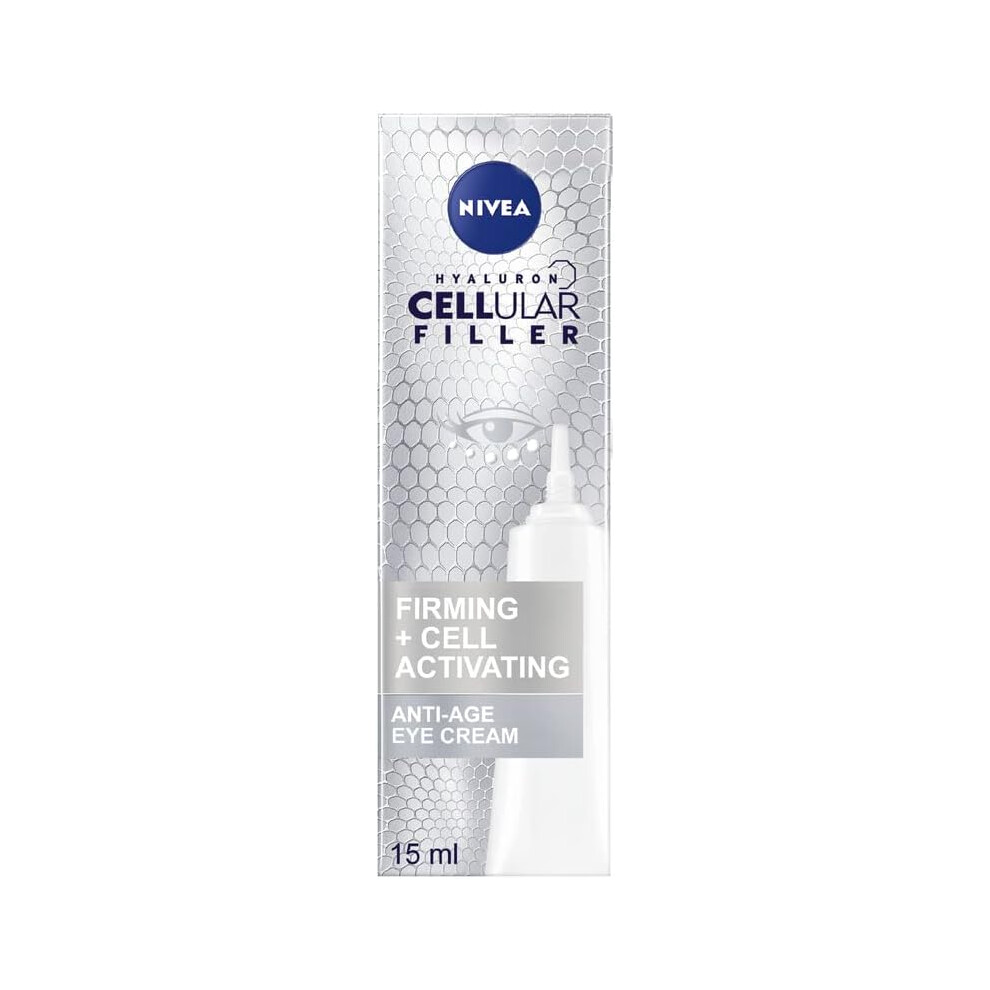 Cream Nivea Hyaluron Cellular Filler Anti-Age Eye (15 Ml), Moisturising Anti Ageing For Eye Area