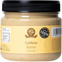 Nutural World - Crunchy Cashew Butter (1kg) Great Taste
