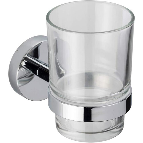 Croydex Flexi-Fix Epsom Tumbler & Holder