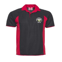 (Black, 6XL) Men's Wales Rugby Grand Slam Winners Jersey