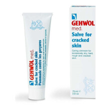 Gehwol Med Salve for Cracked Skin| Restoring Moisture Balance|Fast-Acting Relief for Dry & Damaged Feet  2.6 oz