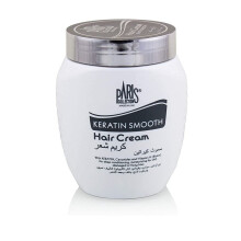 Paris Collection Keratin Smooth Hair Cream 475ml | Smooth, Frizz Control, Nourishing Treatment for Soft & Shiny Hair