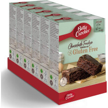 Betty Crocker Gluten Free Chocolate Fudge Brownie(Pack of 6)