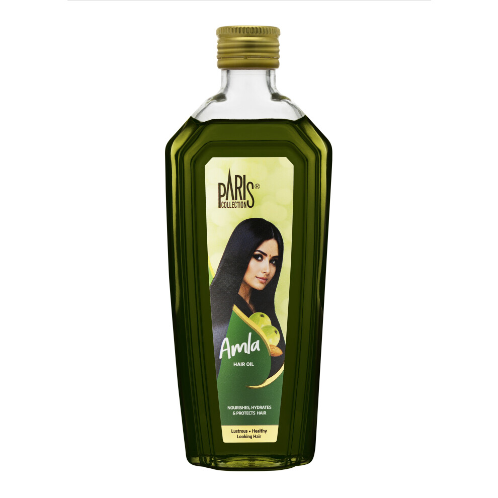 Paris Collection Amla & Vitamin E Hair Oil For Women 160ml | Promotes Hair Growth, Strengthens & Nourishes for Healthy, Shiny Hair