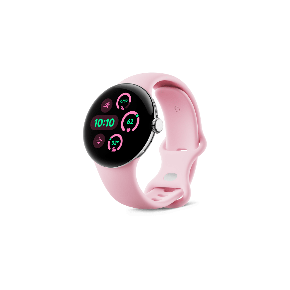 Google Pixel Watch 3 41mm Bluetooth / WiFi Silver and Rose