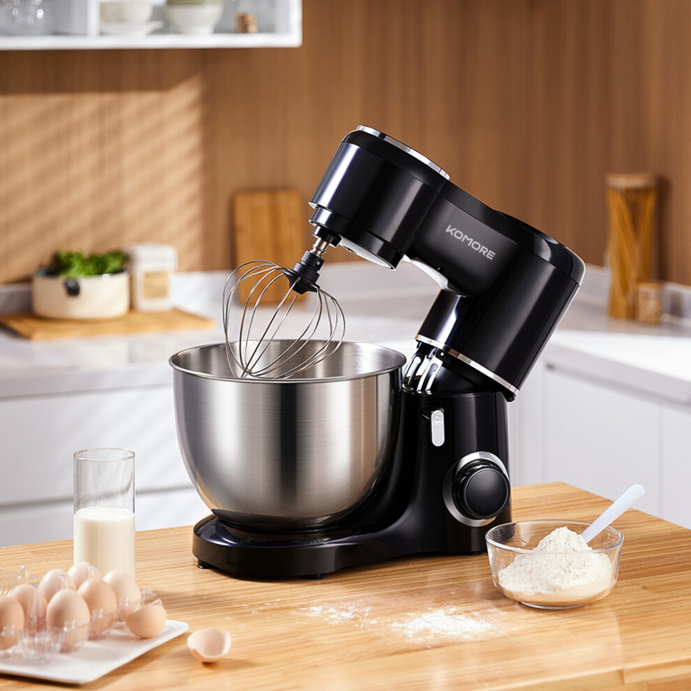 (8L-1500W) Electric Stand Mixer 6-Speed 1500W Food Blender Dough Mixer with Stand & Bowl