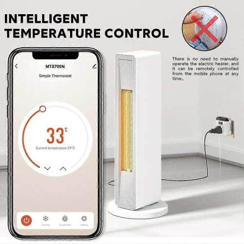 Wifi Smart Thermostatic Socket Temperature Controller Programmable for Smartlife Google Assistant E 2