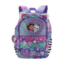 Sac d'école pour enfants Filles Dazzling Color Gabby Dual Shoulder Backpacks for Students 16 inches