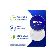 NIVEA Moisturising Cream, Universal All Pourpose Moisturizer for Face Body Hands Tin|Deep Hydration & Softness| 250ml