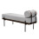 Living And Home (Light Grey) Upholstered Bench with a Removable Pillow 3