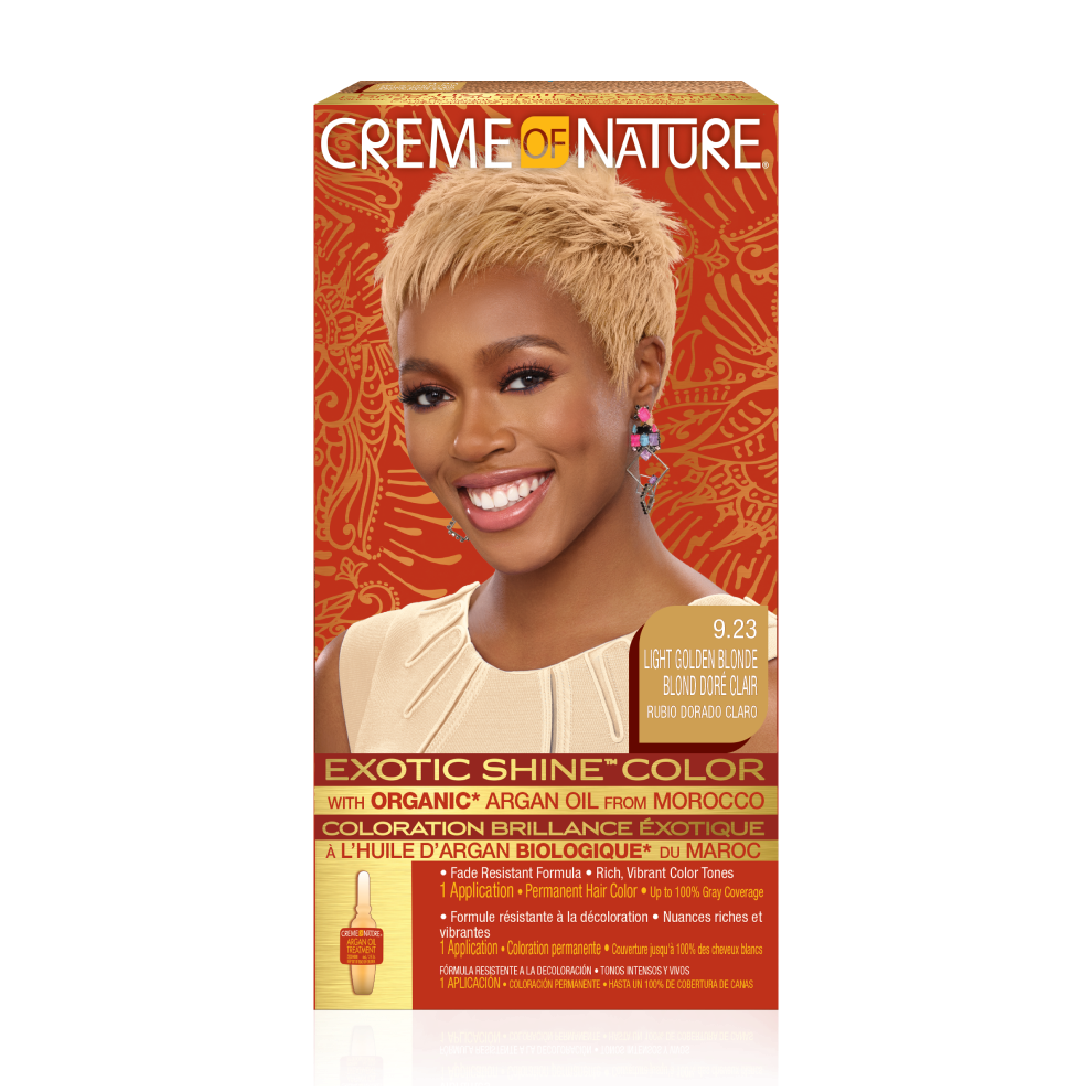 Creme Of Nature Exotic Shine Colour Light Golden Blonde 9.23
