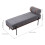 Living And Home (Dark Grey) Upholstered Bench with a Removable Pillow 7