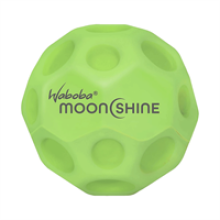 Palla Waboba Moonshine, Palla Luminoso, Super Rimbalzante, Giocattolo Divertente per Bambini e Adulti, Verde