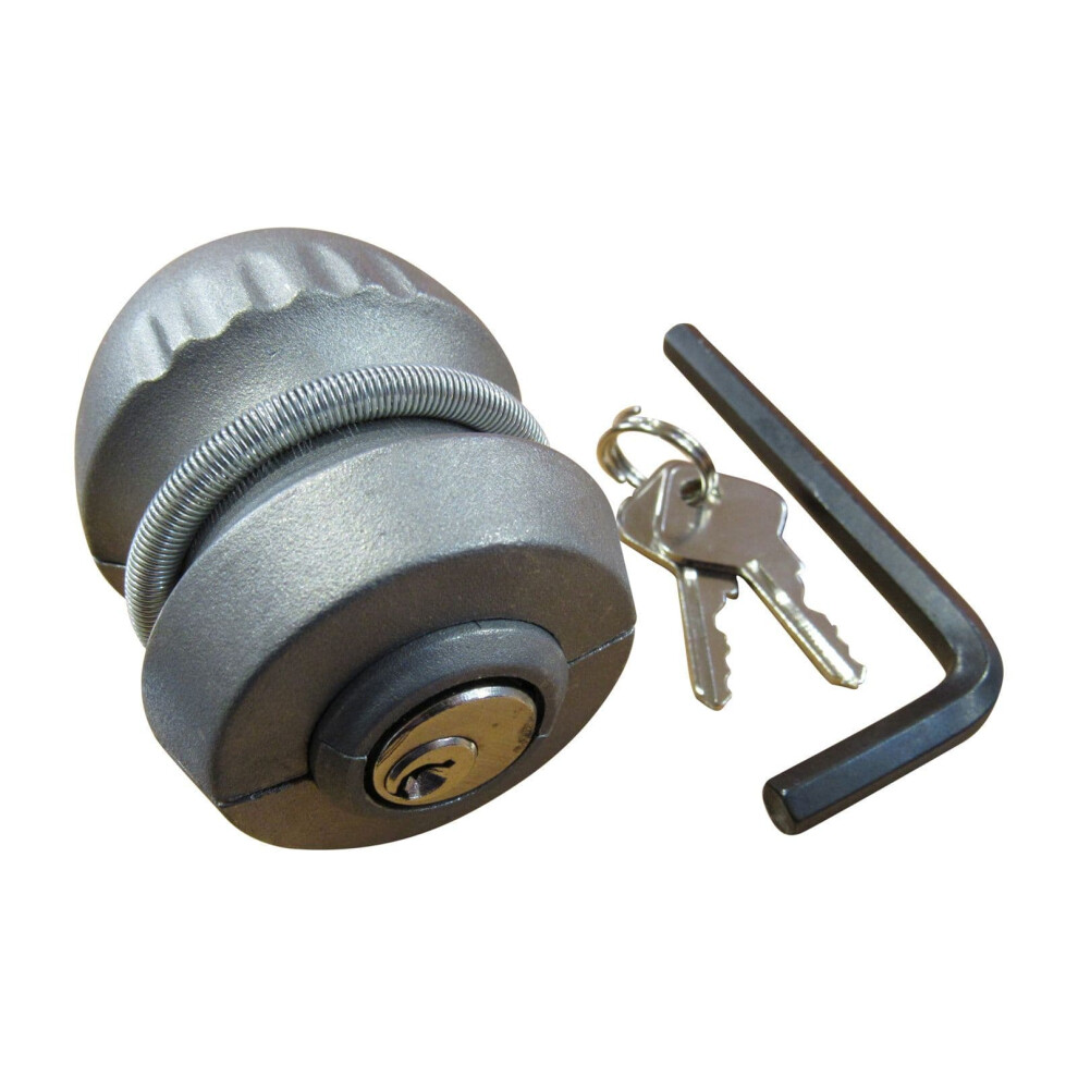 Universal Trailer Hitch Lock 50Mm (Tow Ball Caravan Coupling Security) 707152578653