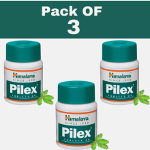 Himalaya Pilex Herbals for hemorrhoids Piles Support 60 Tablets