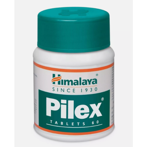 Himalaya Pilex Herbals for hemorrhoids Piles Support 60 Tablets 2
