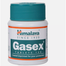 Himalaya Gasex Tablet for Digestive Comfort - Natural Gas, Indigestion & Bloating Relief, 100 Tablets