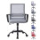 MCC (Light grey) Adjustable Swivel MESH Chair with Cushion&Support 1