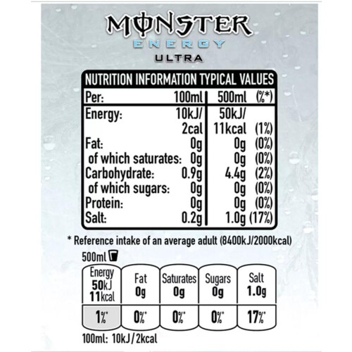 Phoenix Monster Zero Sugar Energy Ultra 12 x 500ml 2