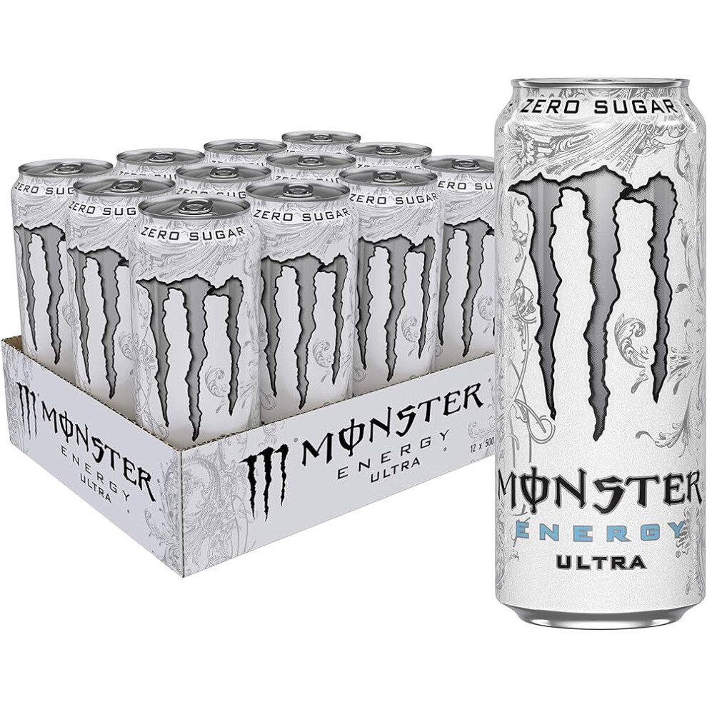 Monster Zero Sugar Energy Ultra 12 x 500ml