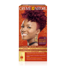 Creme Of Nature Exotic Shine Permanente Haarkleuring 6 2 Kit Arganolie Burgundy Blaze 1 Ea 1count