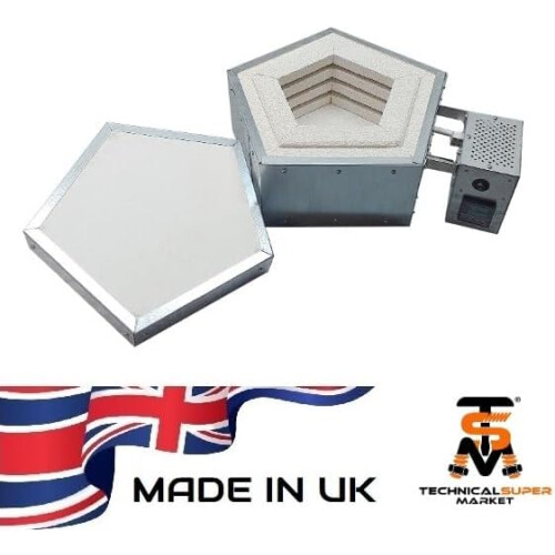 3L, TOP-LOADED PROGRAMMABLE KILN 4 SMALL GLASS, CLAY, POTTERY PROJECTS 1