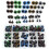 100pcs 10/12/14/16/18mm 5 Sizes In A Box Assorted Colors Plastic Safety Eyes For Teddy Bear Doll Animal Puppet Craft 1