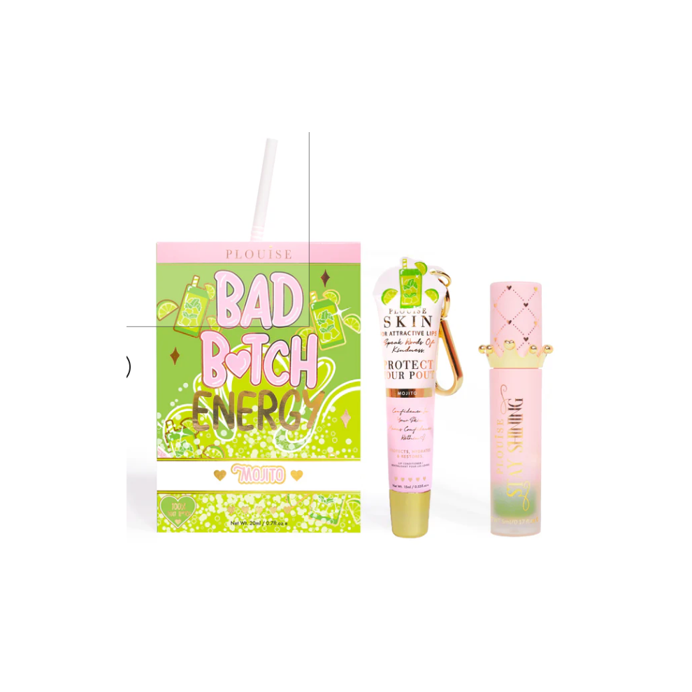 P Louise Bad B*Tch Energy Lip Duo Mojito Green