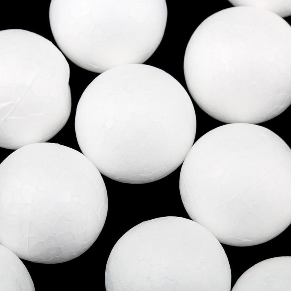 (27mm) 100pcs White Modelling Craft Polystyrene Foam Balls  27mm