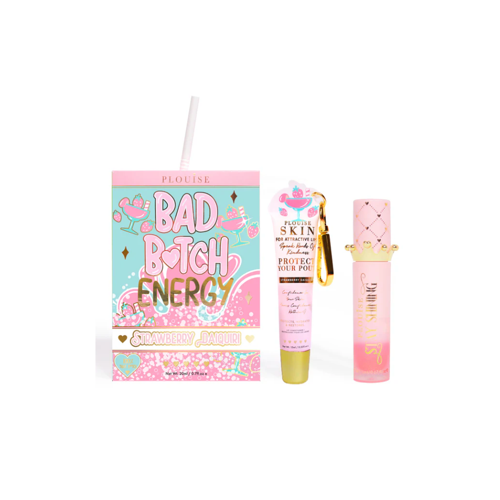 P Louise Bad Bitch Energy Lip Duo Strawberry Daiquiri