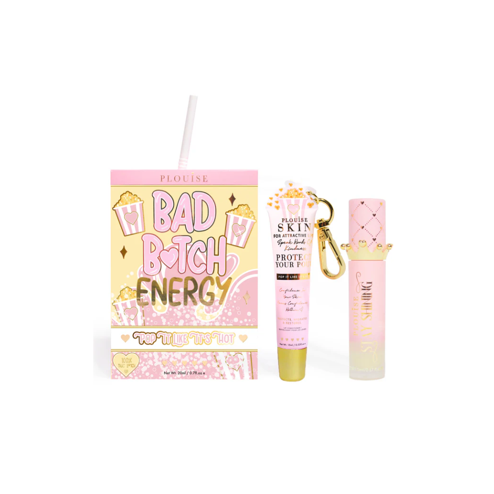 P Louise Bad B*Tch Energy Lip Duo Popcorn Yellow