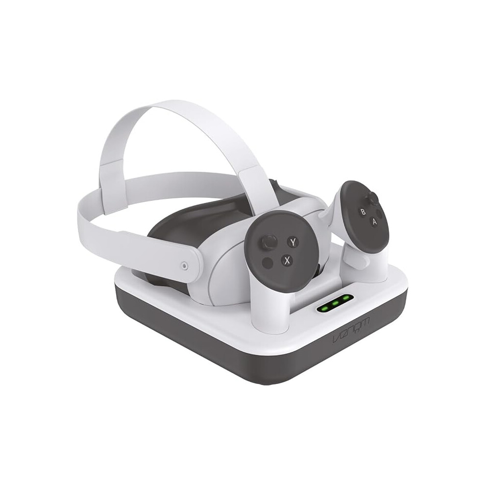 Venom Charging Dock And Rechargeable Battery Packs For Meta Quest 3 123456778009