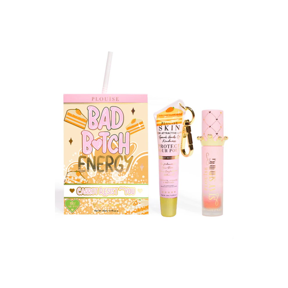 P Louise Bad B*tch Energy Lip Duo Carrot Cake