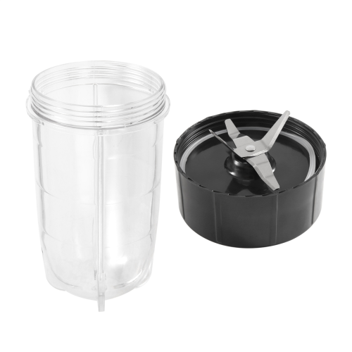 Cross Blade + 16Oz Cup Set for Magic Bullet, 50W MB1001 Blender 2