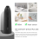 Black Automatic Soap Dispenser Touchless, for Kitchen Bathroom 400Ml 5
