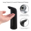 Black Automatic Soap Dispenser Touchless, for Kitchen Bathroom 400Ml 4