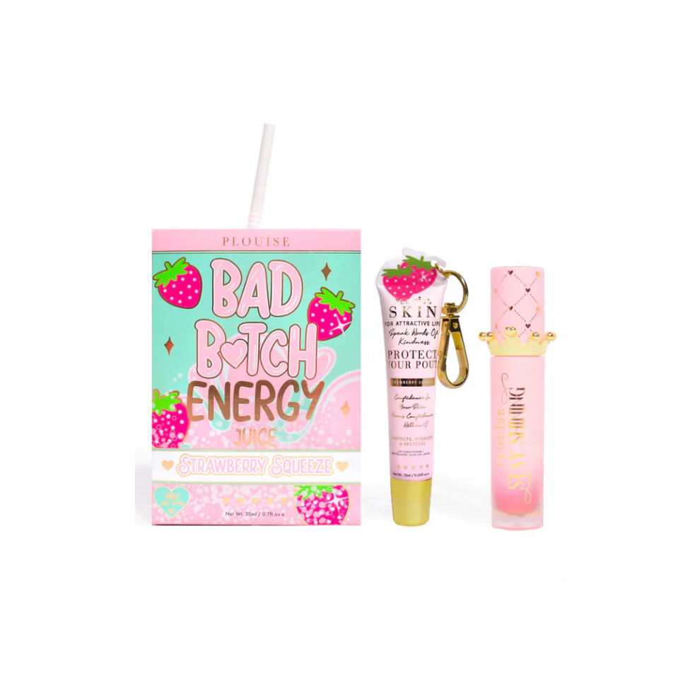 P Louise Bad B*tch Energy Lip Duo Strawberry