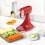 Fresh Prep Vegetable Slicer for Kitchenaid Mixer, with Cleaning Brush 6