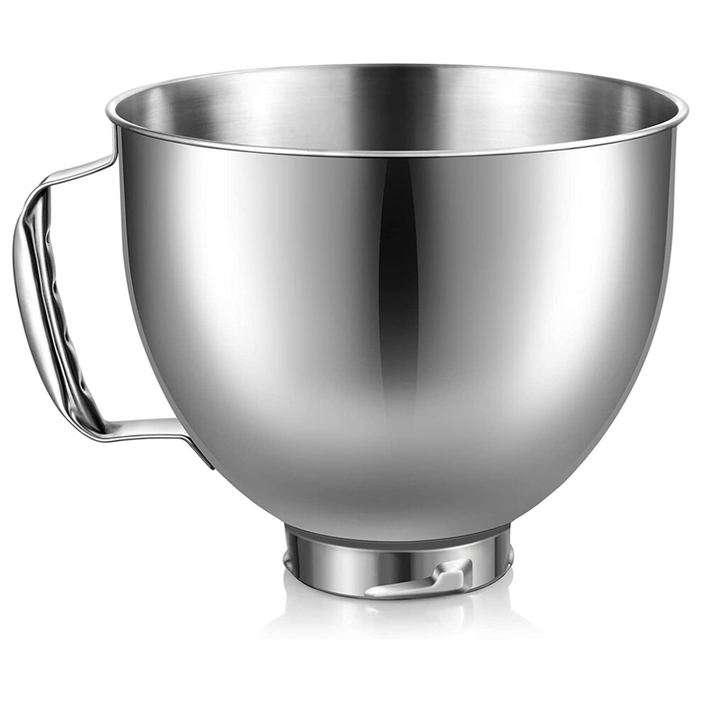 Stainless Steel Bowl for KitchenAid 4.5-5 Quart Tilt Head Stand Mixer